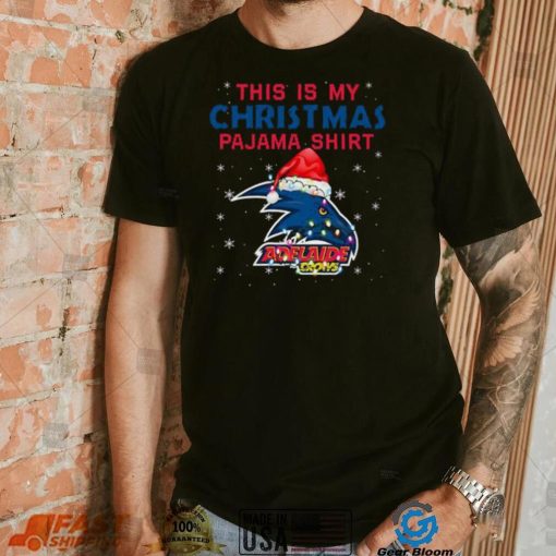 AFL This is christmas Pajamas T shirt Adelaide Crows T shirt