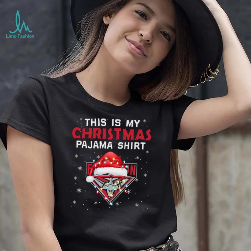 AFL This is christmas Pajamas T shirt Essendon Bombers T shirt AFL This is christmas Pajamas T shirt Essendon Bombers T shirt