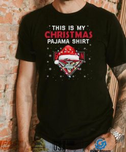 AFL This is christmas Pajamas T shirt Essendon Bombers T shirt