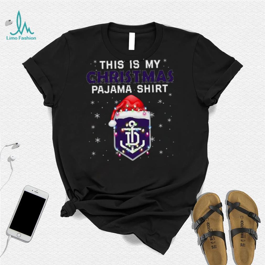 AFL This is christmas Pajamas T shirt Fremantle Dockers T shirt AFL This is christmas Pajamas T shirt Fremantle Dockers T shirt