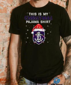 AFL This is christmas Pajamas T shirt Fremantle Dockers T shirt