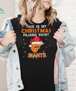 AFL This is christmas Pajamas T shirt GWS Giants T shirt
