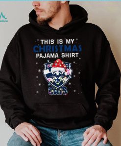 AFL This is christmas Pajamas T shirt Geelong Cats T shirt