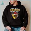 AFL This is christmas Pajamas T shirt Carlton Blues T shirt