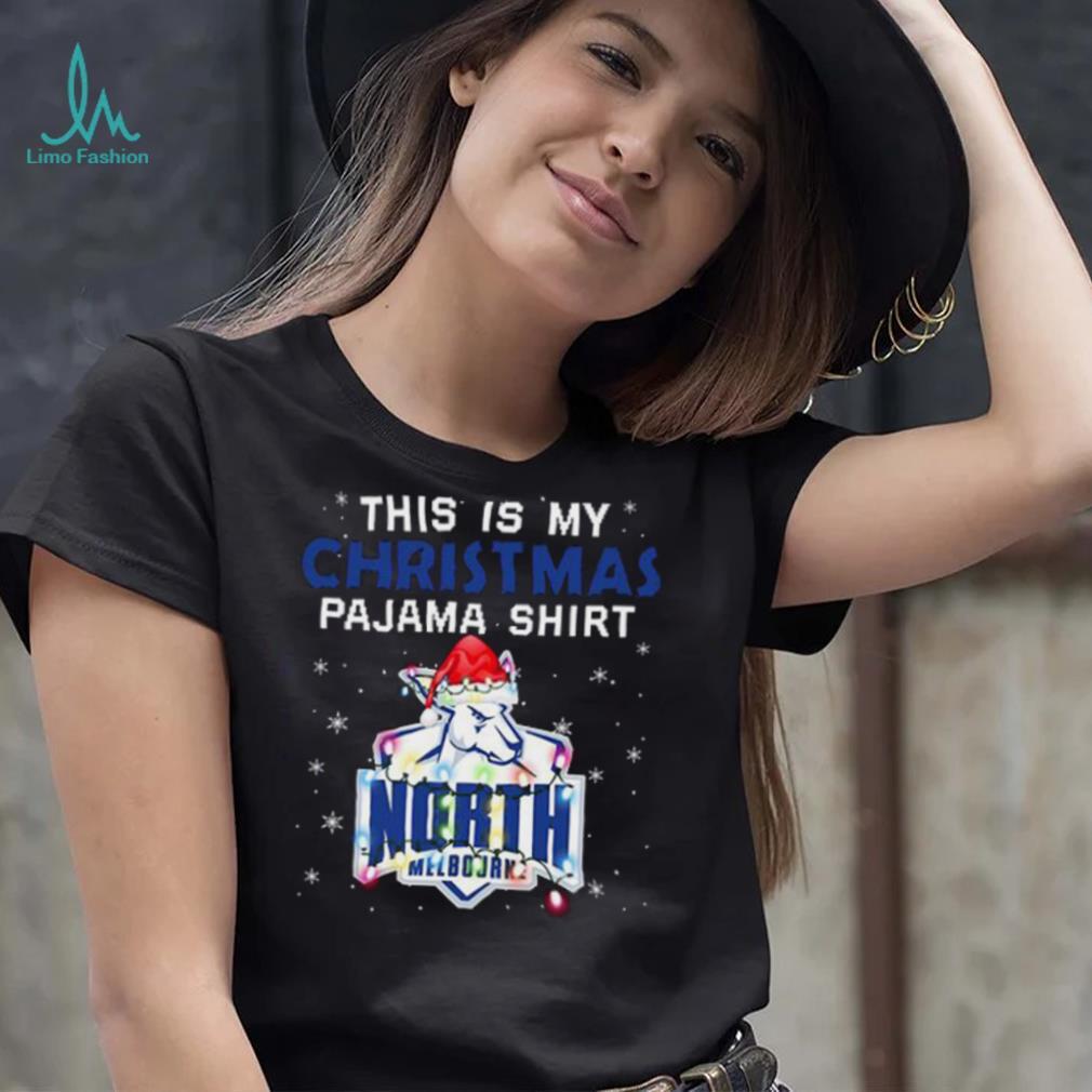 AFL This is christmas Pajamas T shirt North Melbourne T shirt AFL This is christmas Pajamas T shirt North Melbourne T shirt