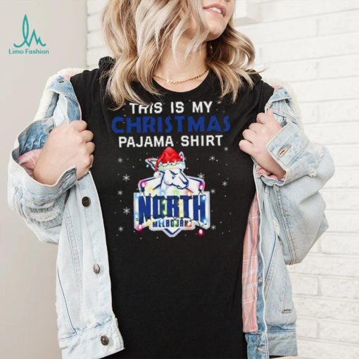 AFL This is christmas Pajamas T shirt North Melbourne T shirt