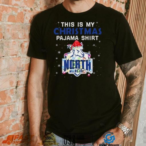 AFL This is christmas Pajamas T shirt North Melbourne T shirt