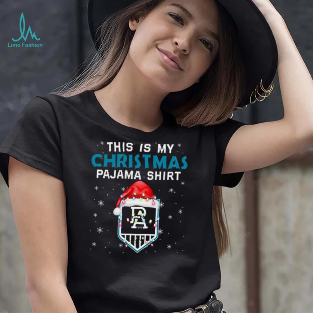 AFL This is christmas Pajamas T shirt Port Adelaide Power T shirt AFL This is christmas Pajamas T shirt Port Adelaide Power T shirt