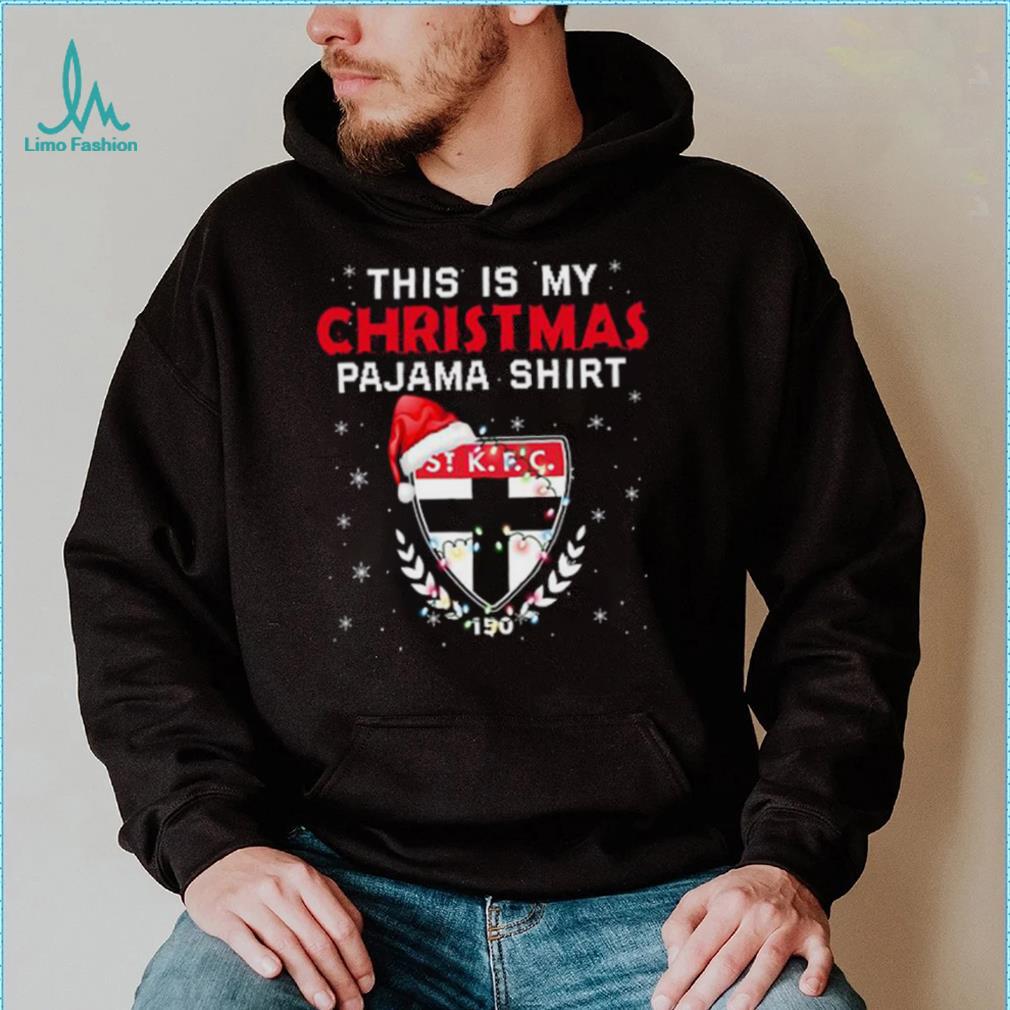 AFL This is christmas Pajamas T shirt St Kilda Saints T shirt AFL This is christmas Pajamas T shirt St Kilda Saints T shirt