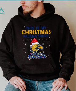 AFL This is christmas Pajamas T shirt West Coast Eagles T shirt