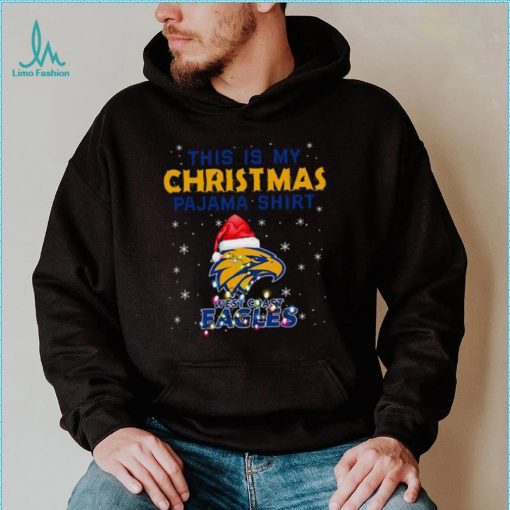 AFL This is christmas Pajamas T shirt West Coast Eagles T shirt