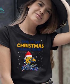 AFL This is christmas Pajamas T shirt West Coast Eagles T shirt