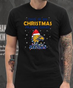 AFL This is christmas Pajamas T shirt West Coast Eagles T shirt