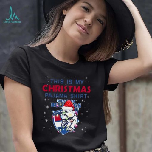 AFL This is christmas Pajamas T shirt Western Bulldogs T shirt
