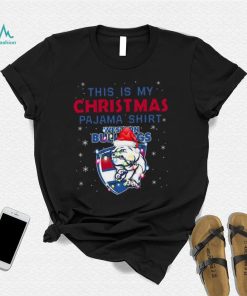AFL This is christmas Pajamas T shirt Western Bulldogs T shirt