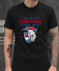 AFL This is christmas Pajamas T shirt Western Bulldogs T shirt