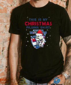 AFL This is christmas Pajamas T shirt Western Bulldogs T shirt