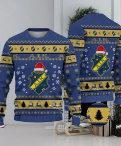 AIK Fotboll Ugly Christmas Sweater Ideal Gift For Fans