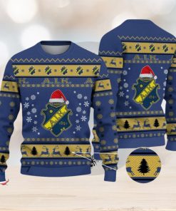 AIK Fotboll Ugly Christmas Sweater Ideal Gift For Fans