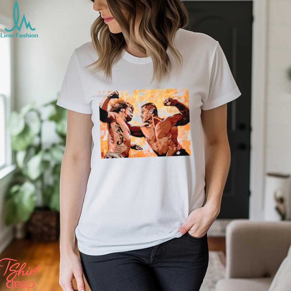 AJ Styles vs. John Cena Rob Schamberger Superstar Shirt AJ Styles vs. John Cena Rob Schamberger Superstar Shirt