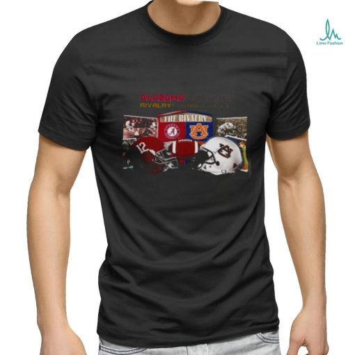 ALABAMA CRIMSON TIDE VS AUBURN TIGERS RIVALRY FOOTBALL VAULT 2023 SHIRT