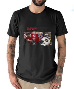 ALABAMA CRIMSON TIDE VS AUBURN TIGERS RIVALRY FOOTBALL VAULT 2023 SHIRT