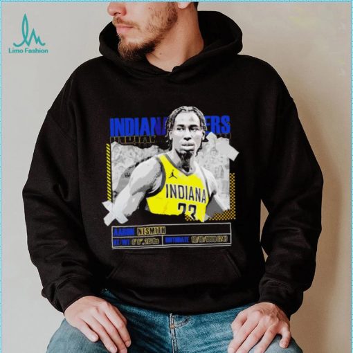 Aaron Nesmith Indiana Pacers basketball player pose paper gift shirt