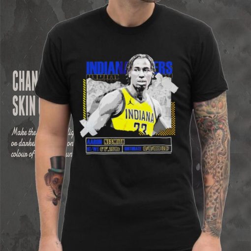 Aaron Nesmith Indiana Pacers basketball player pose paper gift shirt