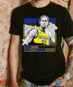 Aaron Nesmith Indiana Pacers basketball player pose paper gift shirt