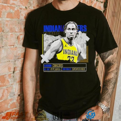 Aaron Nesmith Indiana Pacers basketball player pose paper gift shirt