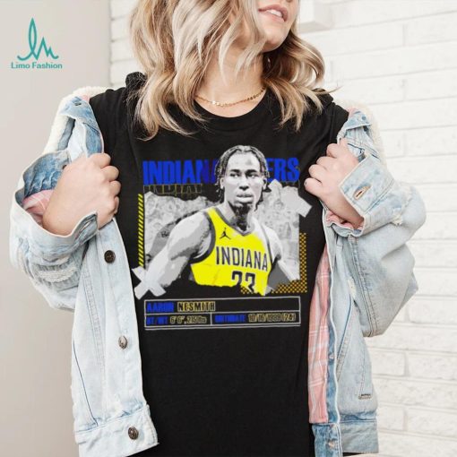 Aaron Nesmith Indiana Pacers basketball player pose paper gift shirt