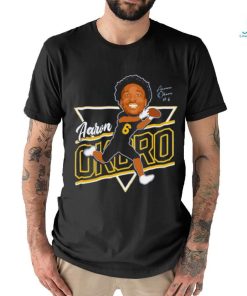 Aaron Okoro Briar Cliff University cartoon signature shirt