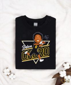 Aaron Okoro Briar Cliff University cartoon signature shirt