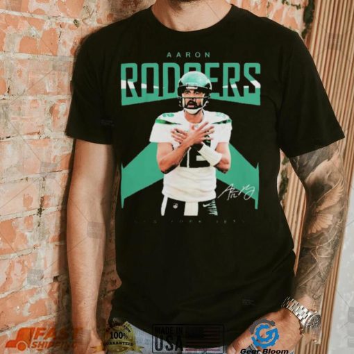 Aaron Rodgers New York Jets Signature T Shirts