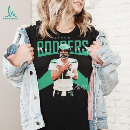 Aaron Rodgers New York Jets Signature T Shirts