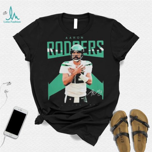 Aaron Rodgers New York Jets Signature T Shirts