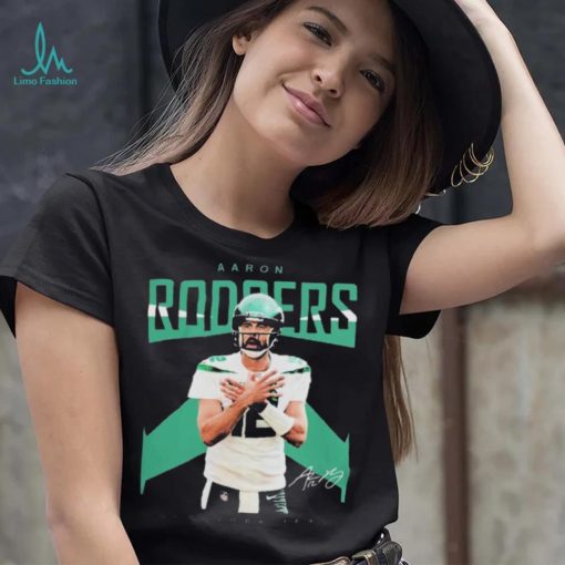 Aaron Rodgers New York Jets Signature T Shirts