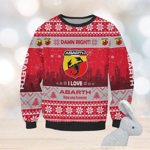 Abarth Xmas Sweater Car Design Gift For Fans Gift Christmas