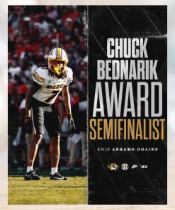 Abrams Draine Named Bednarik Award Semifinalist poster