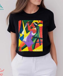 Abstract Tennis T Shirt