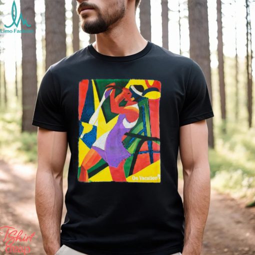 Abstract Tennis T Shirt
