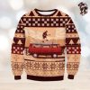 Cowboy Santa Claus Christmas Unisex Ugly Sweater