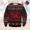 Chihuahua Reindeer Costume With Santa And Deer Christmas Unisex Ugly Sweater