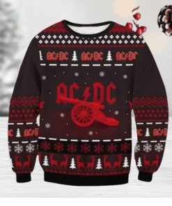 Acdc Christmas Ugly Sweater V9 Gift For Men And Women