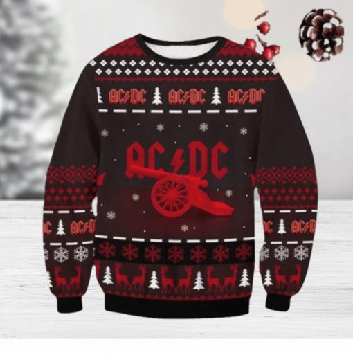 Acdc Christmas Ugly Sweater V9 Gift For Men And Women