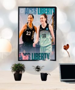 Aces Vs Liberty Superteam Showdown In Brooklyn Home Decor Poster Canvas
