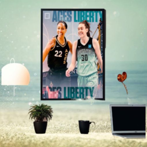 Aces Vs Liberty Superteam Showdown In Brooklyn Home Decor Poster Canvas