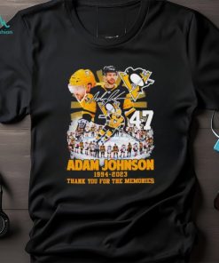 Adam Johnson 1994 2023 Pittsburgh Penguins Thank You For The Memories T Shirt