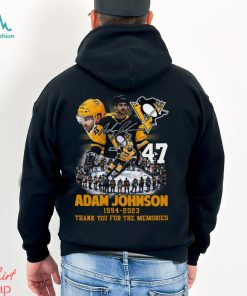 Adam Johnson 1994 – 2023 Pittsburgh Penguins Thank You For The Memories T Shirt