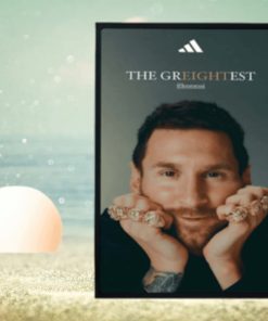 Adidas Lionel Messi The Greightest 8 Ballon D’Or Winner Home Decor Poster Canvas